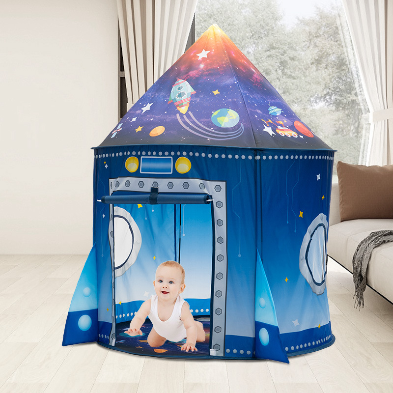 Kids Outdoor Play Tent - Namiot dla dzieci w kształcie rakiety,