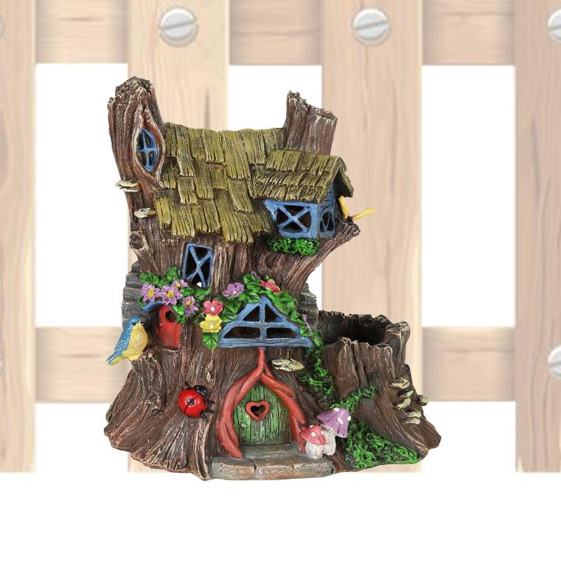Kids Outdoor Fairy Garden - Dekoracje z motywem drzewa na zewnątrz