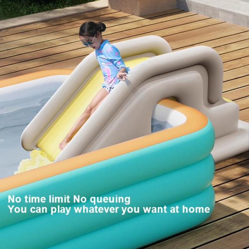 Kids Outdoor Water Play - Nadmuchiwana zjeżdżalnia wodna dzieci do zabawy