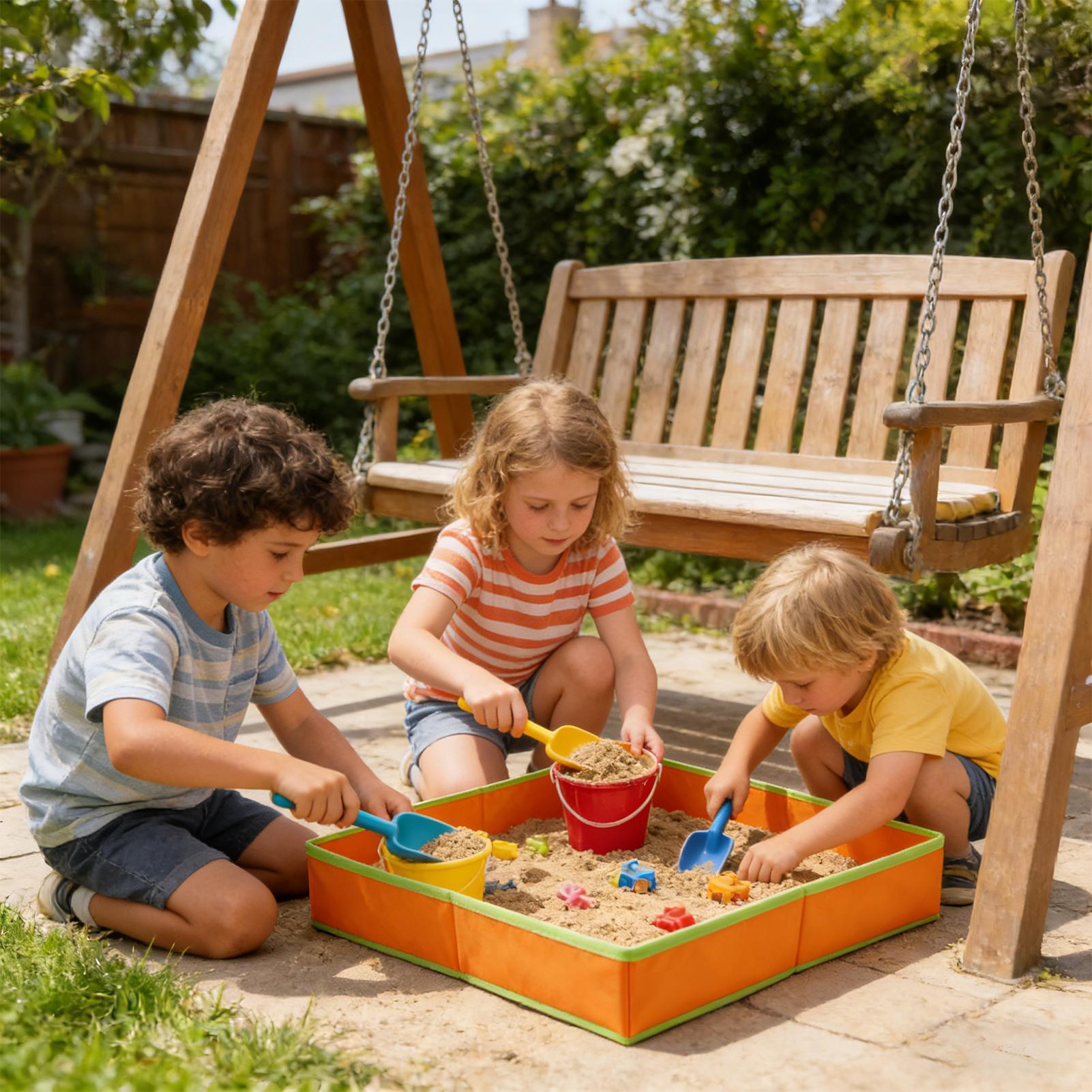 Kids Outdoor Mud Kitchen - 1 szt. Stół do piasku dla