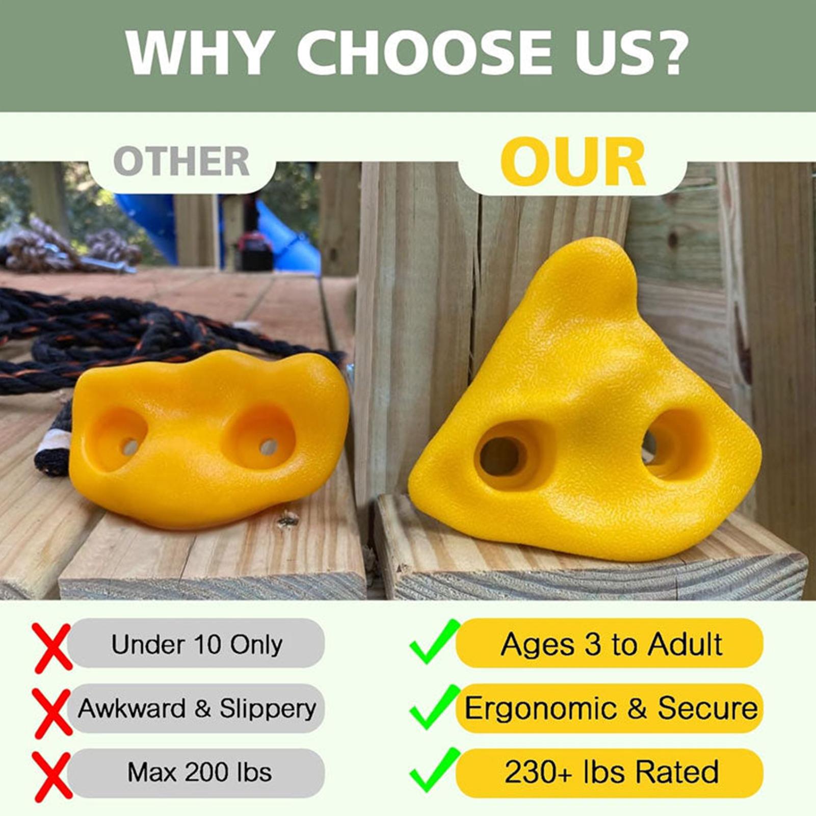 Kids Outdoor Obstacle Course Equipment - Zewnętrzne zabawki do wspinaczki, regulowany, wytrzymały