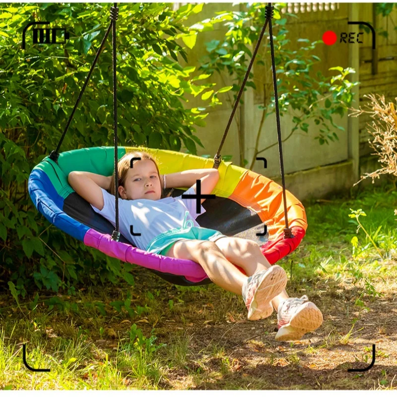 Kids Outdoor Swing Chair - Hamak ogrodowy, huśtawka wisząca do użytku