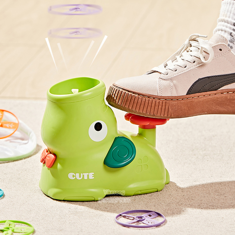 Kids Outdoor Jumping Toys - Latający dysk Wyrzutnia rakiet powietrznych Spodek