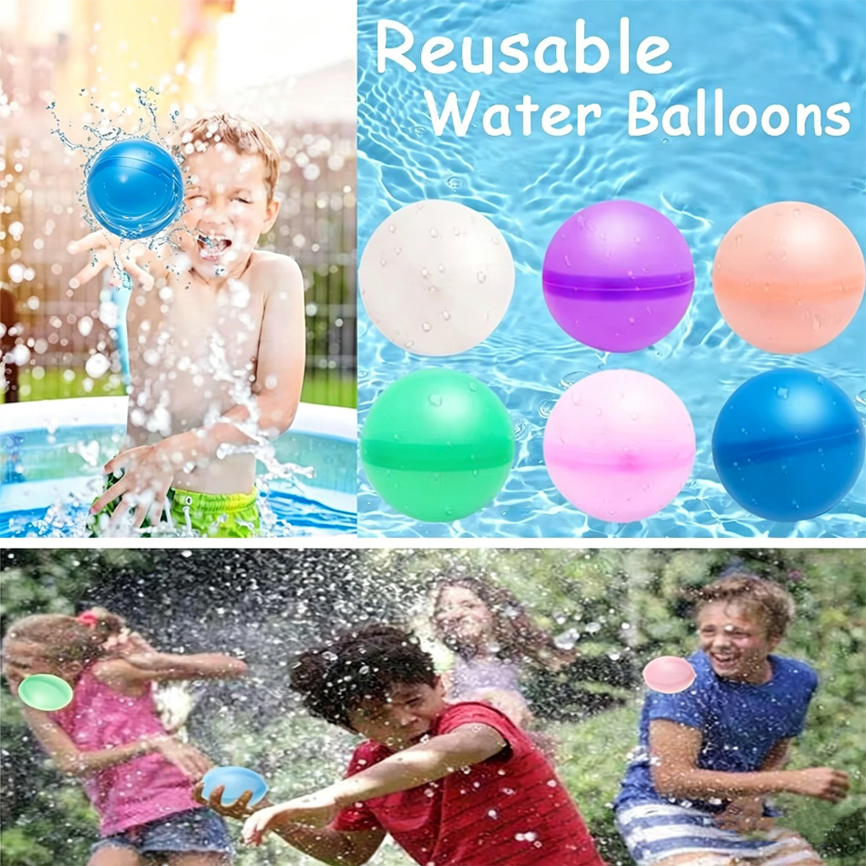 Kids Outdoor Water Play - Gorące, wielokrotnego użytku balony wodne, zabawki
