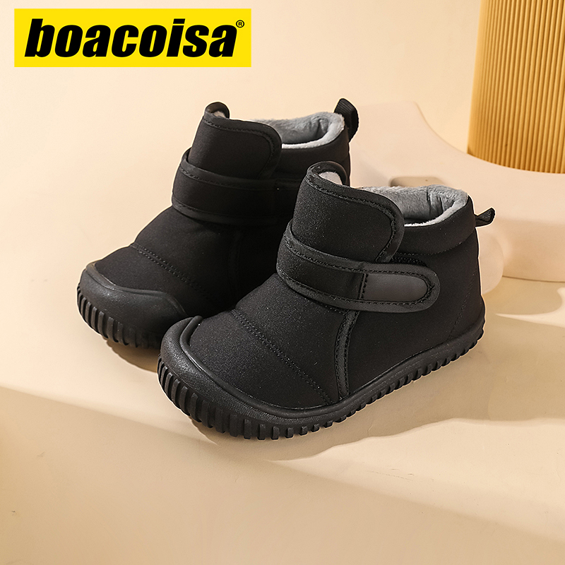 Kids Outdoor Boots - Dziecięce zimowe krótkie buty śniegowce outdoorowe