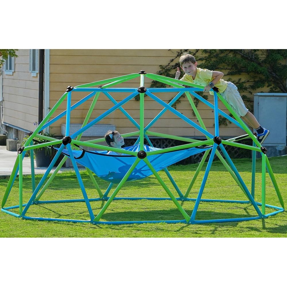 Kids Outdoor Dome Climber - Zupapa10T ClimDome z hamakiem, udźwig do