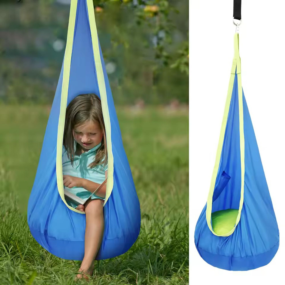 Huśtawka dla dzieci z nylonowy – Kids Outdoor Swing Chair recenzja i cena