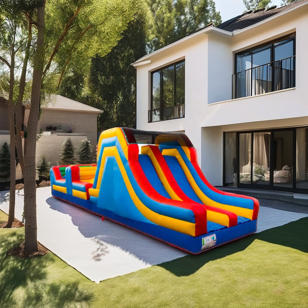 Ogromna komercyjna dmuchana tr – Kids Outdoor Obstacle Course Equipment recenzja i cena