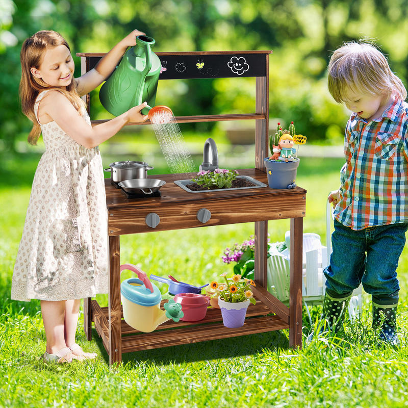 Kuchnia do zabawy w błoto dla  – Kids Outdoor Sink recenzja i cena