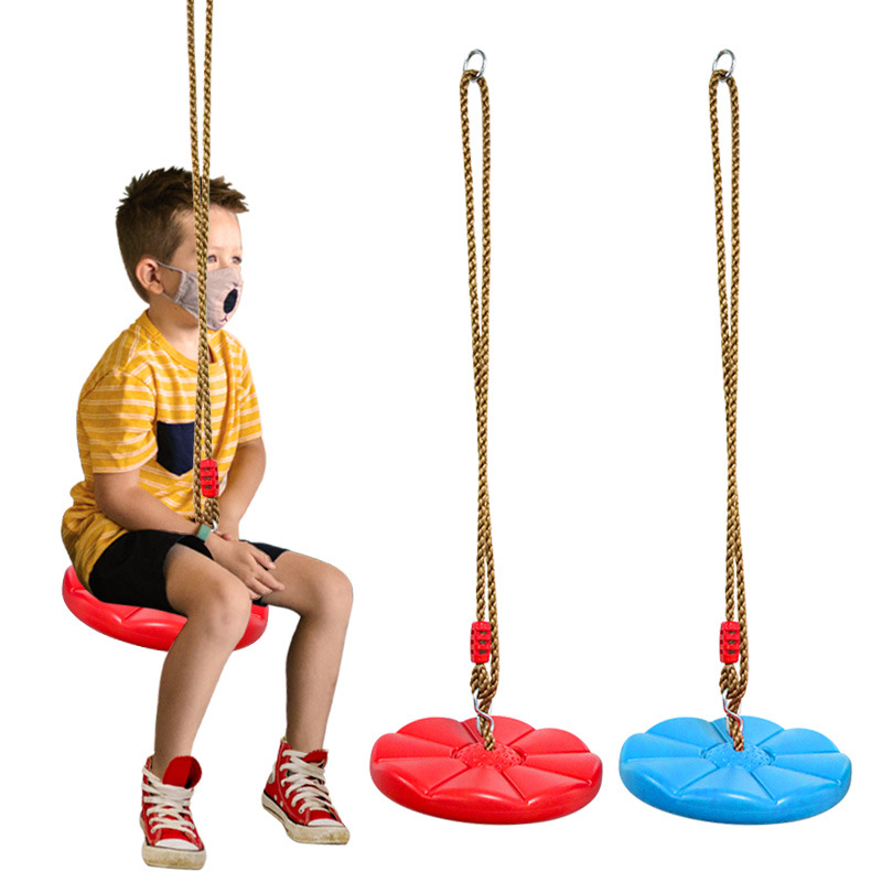 Dziecięca huśtawka tarczowa Ki – Kids Outdoor Swing And Slide recenzja i cena