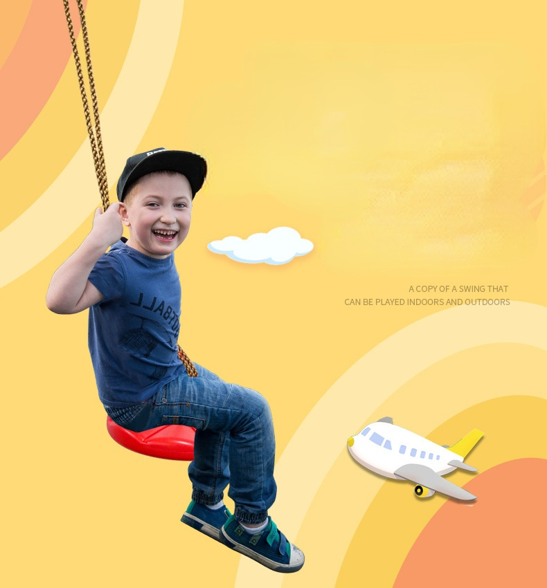 Dziecięca huśtawka tarczowa Ki – Kids Outdoor Swing And Slide recenzja i cena