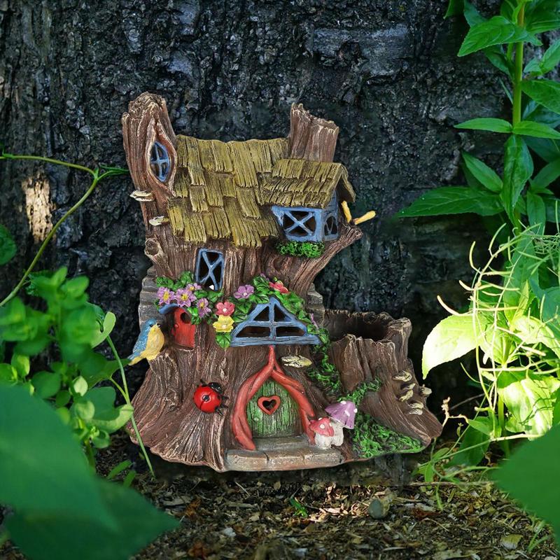 Dekoracje z motywem drzewa na  – Kids Outdoor Fairy Garden recenzja i cena