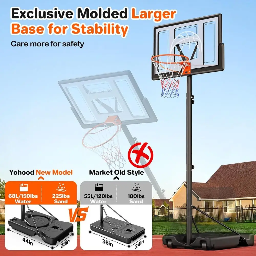 Regulowany, przenośny, zewnętr – Kids Outdoor Basketball recenzja i cena