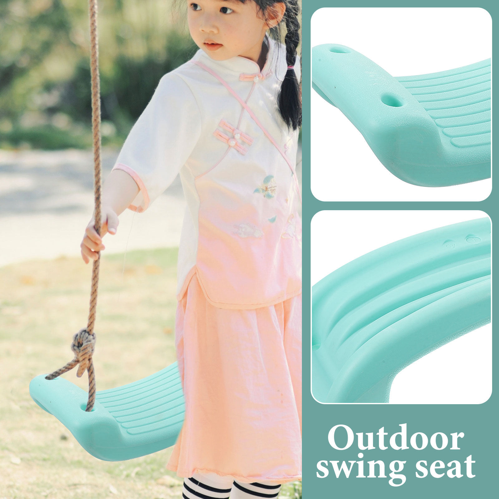 Plastikowe krzesło wiszące dla – Kids Outdoor Swing Chair recenzja i cena