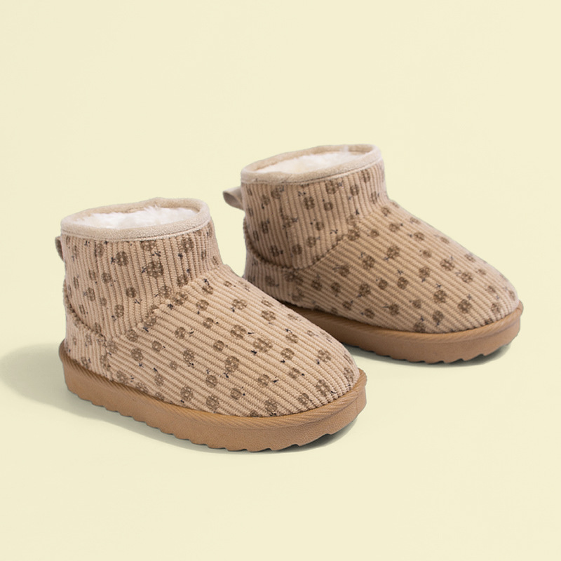 Dziewczęce zimowe ciepłe krótk – Kids Outdoor Boots recenzja i cena