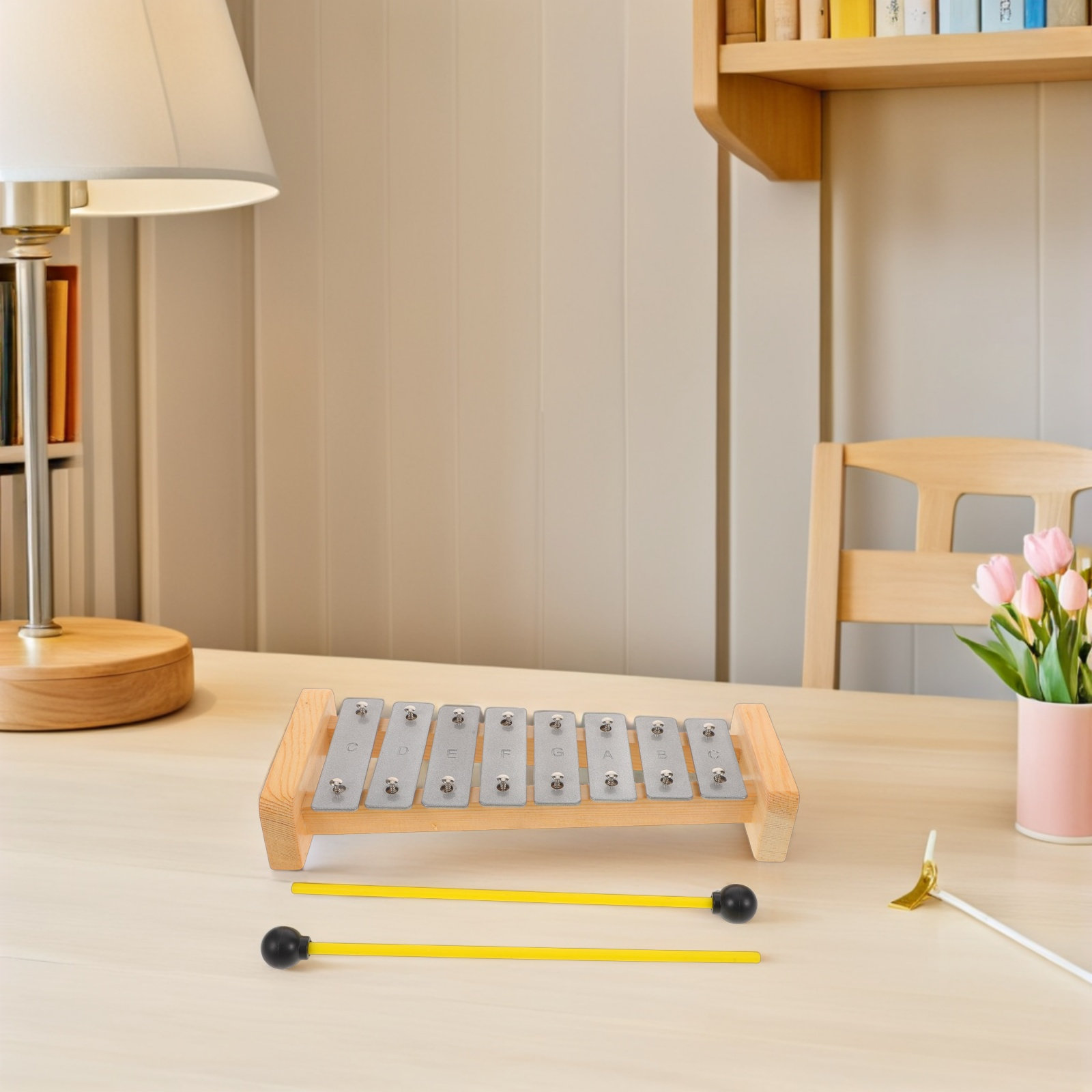 8-tonowy aluminiowy ksylofon g – Kids Outdoor Xylophone recenzja i cena