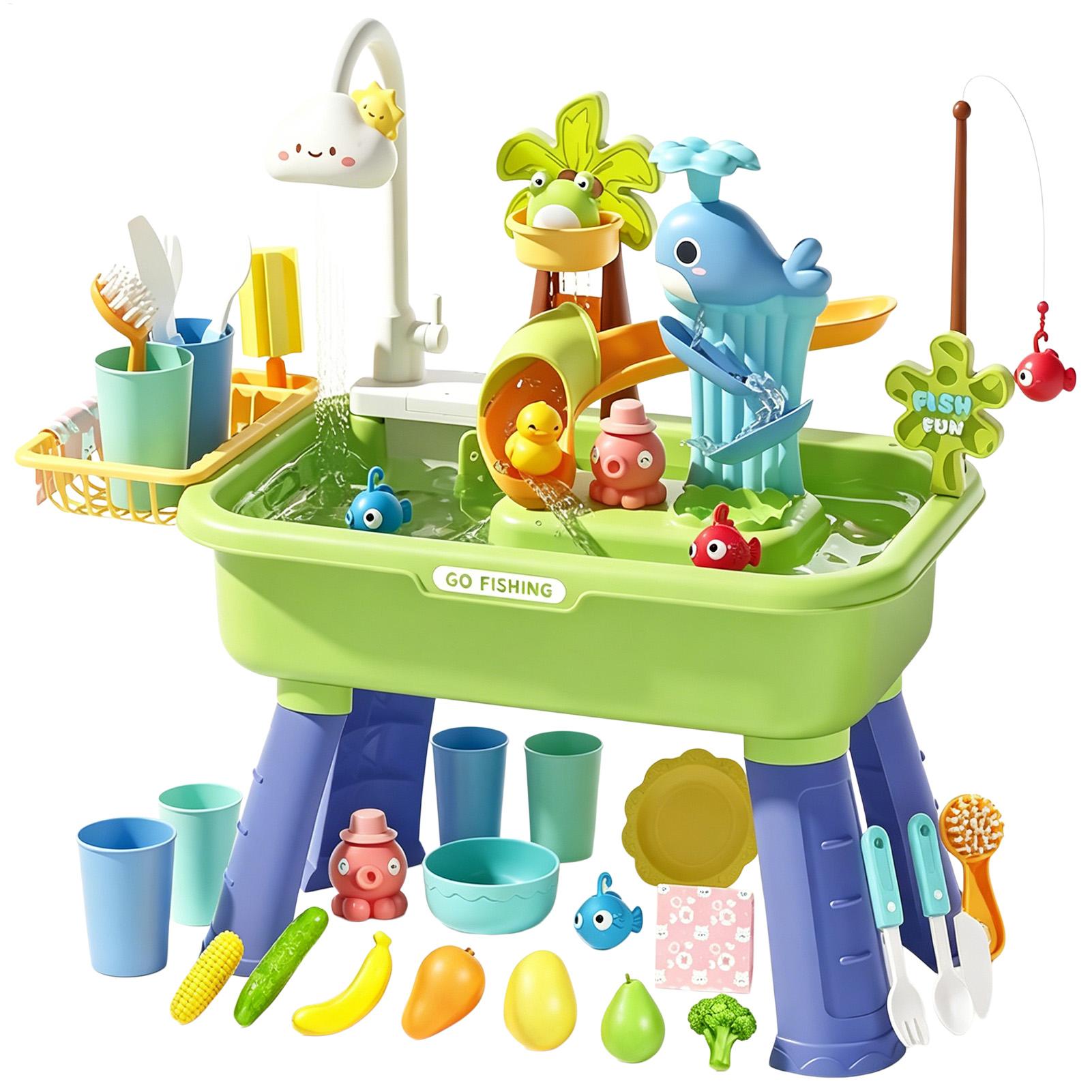 Stolik wodny dla dzieci z pomp – Kids Outdoor Sink recenzja i cena
