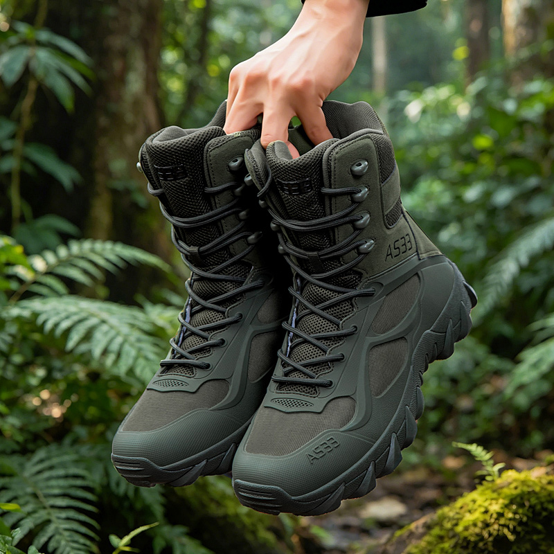 Męskie taktyczne buty, lekkie  – Kids Outdoor Boots recenzja i cena
