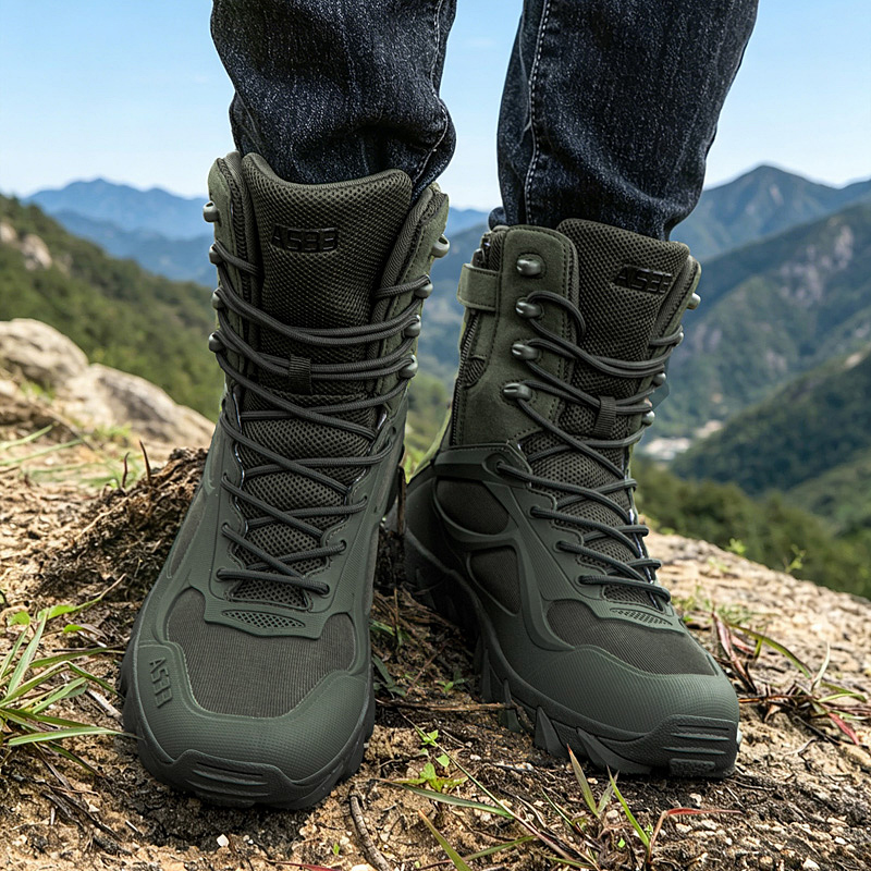 Męskie taktyczne buty, lekkie  – Kids Outdoor Boots recenzja i cena