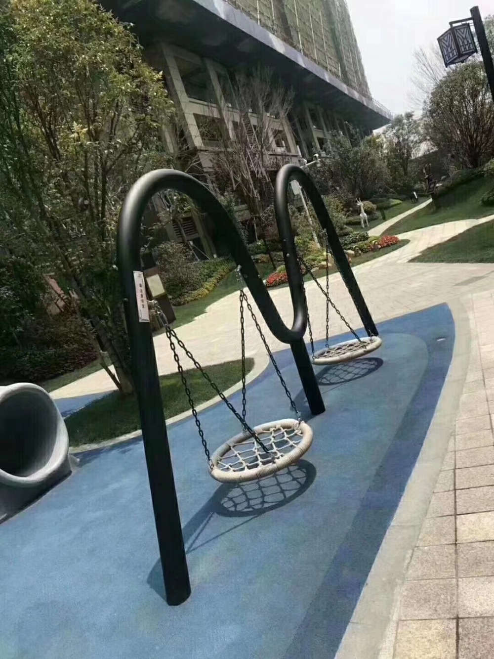 Huśtawka ogrodowa dla dzieci z – Kids Outdoor Swing Chair recenzja i cena