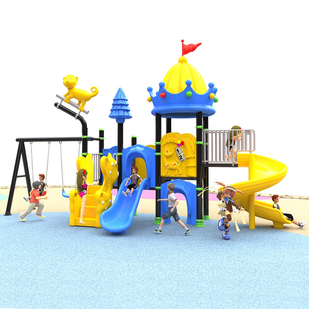 Wielofunkcyjny Plastikowy Zest – Kids Outdoor Swing And Slide recenzja i cena