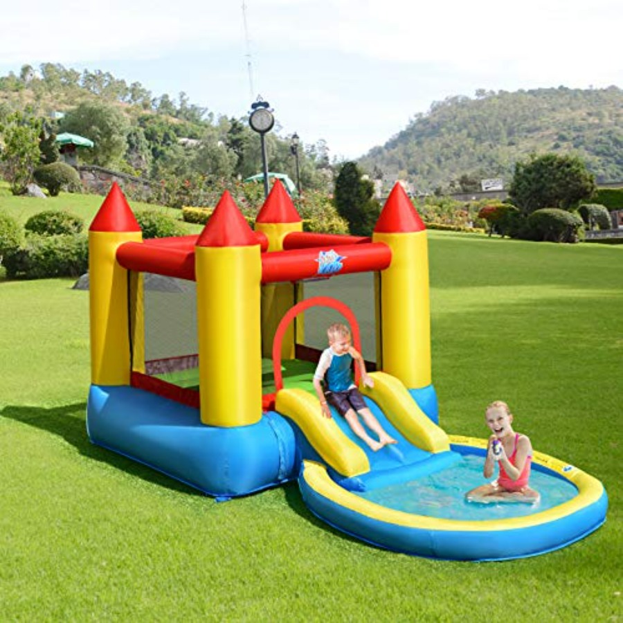 Nadmuchiwany domek do skakania – Kids Outdoor Bounce House recenzja i cena