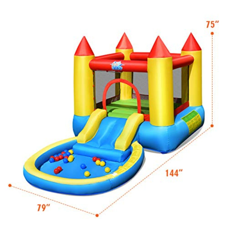 Nadmuchiwany domek do skakania – Kids Outdoor Bounce House recenzja i cena