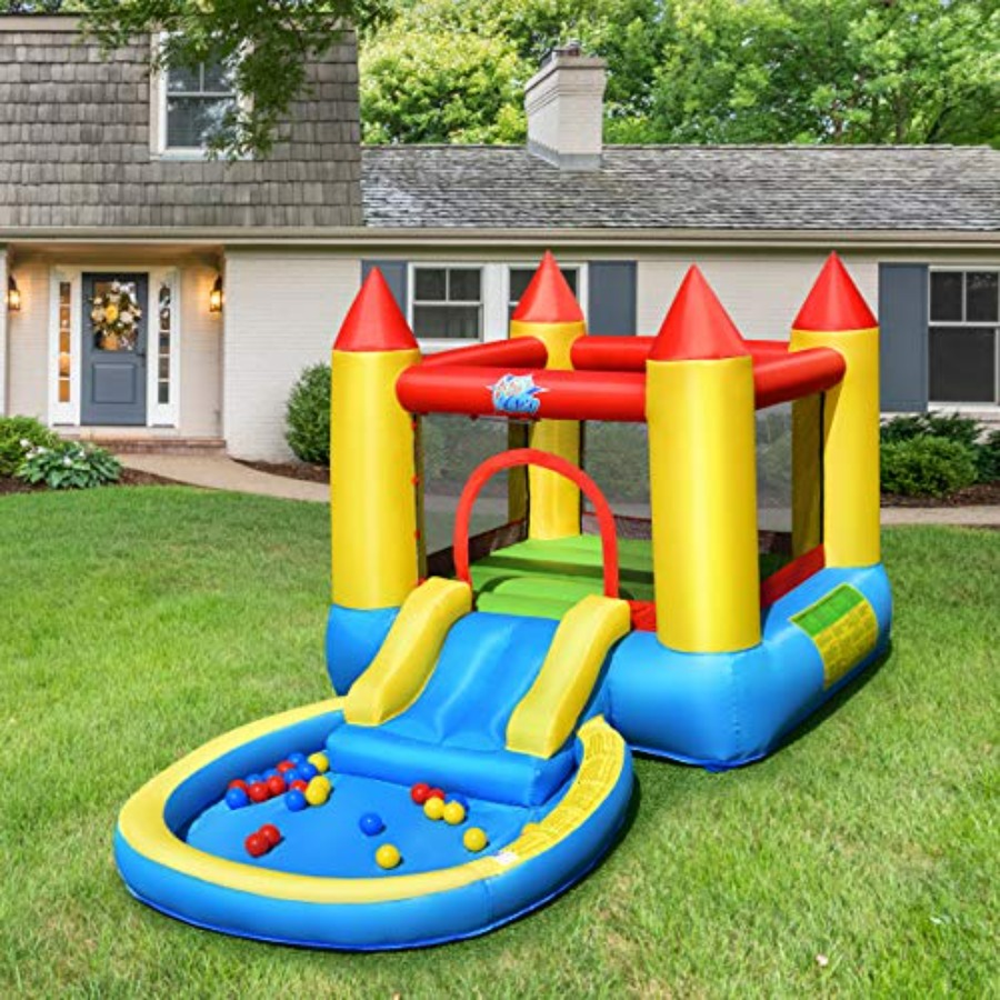 Nadmuchiwany domek do skakania – Kids Outdoor Bounce House recenzja i cena