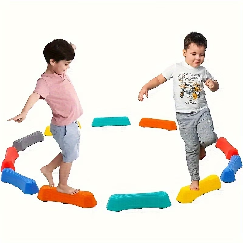 Zestaw 6 kamieni do skakania,  – Kids Outdoor Obstacle Course Equipment recenzja i cena