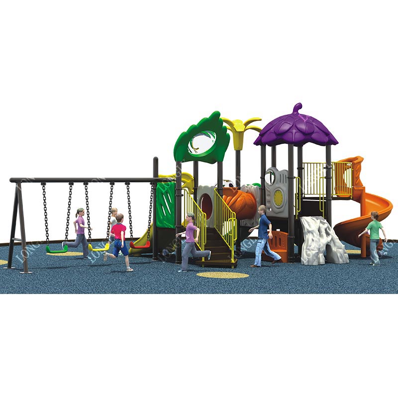 Wielofunkcyjna zjeżdżalnia dla – Kids Outdoor Swing And Slide recenzja i cena