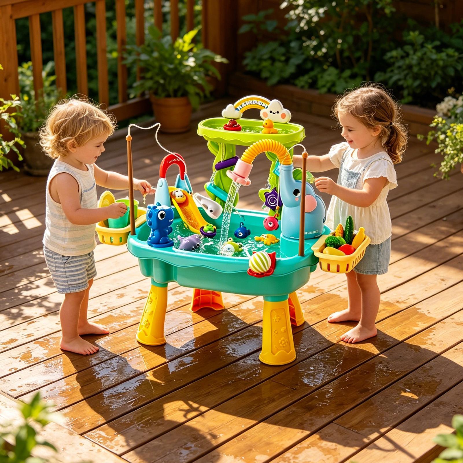 Ulepszona stolik-wodna dla mal – Kids Outdoor Sink recenzja i cena
