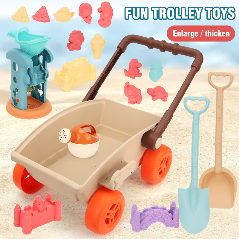 Zestaw Plażowy dla Dzieci: Wóz – Kids Outdoor Water Play recenzja i cena