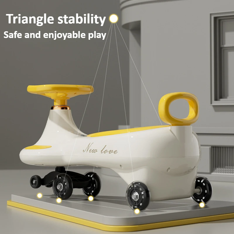 Uroczy Dziecięcy Autko-Balanse – Kids Outdoor Swing And Slide recenzja i cena