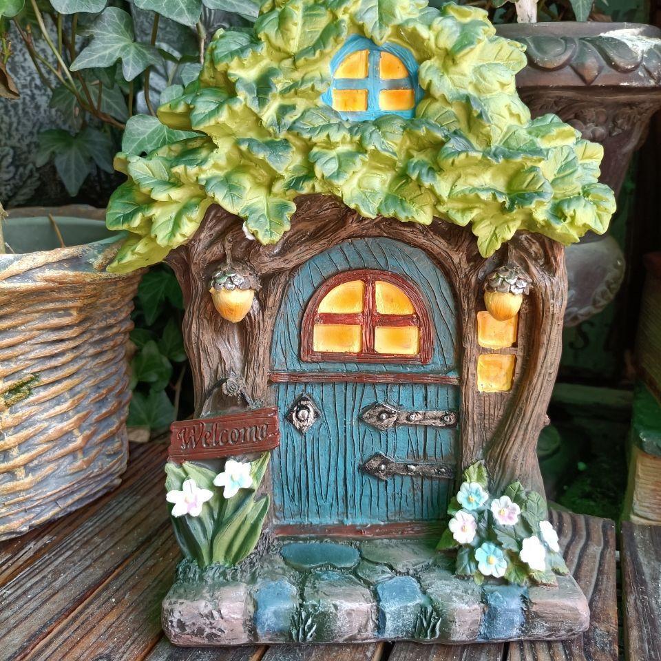 Drewniana Miniaturowa Wróżka G – Kids Outdoor Fairy Garden recenzja i cena