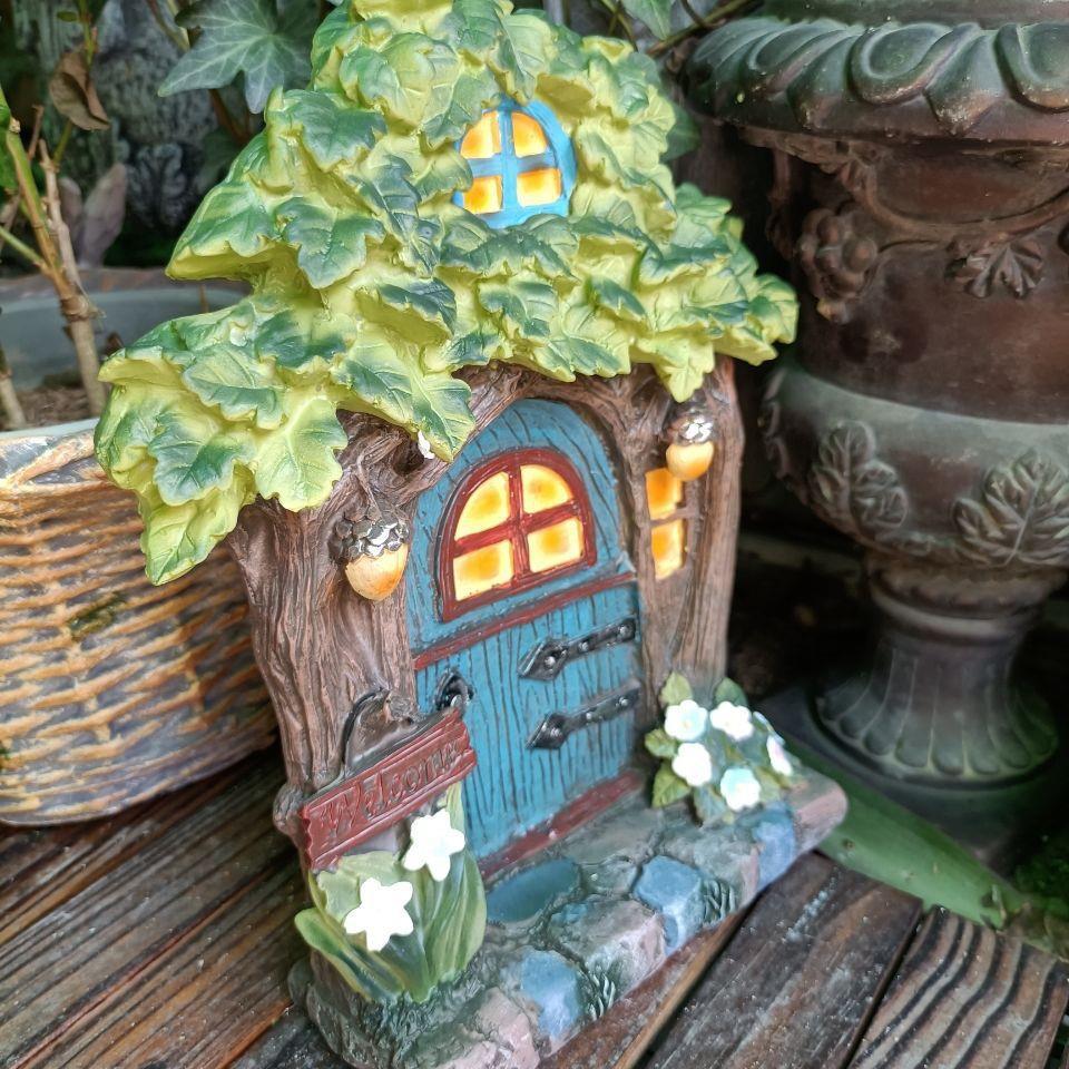 Drewniana Miniaturowa Wróżka G – Kids Outdoor Fairy Garden recenzja i cena