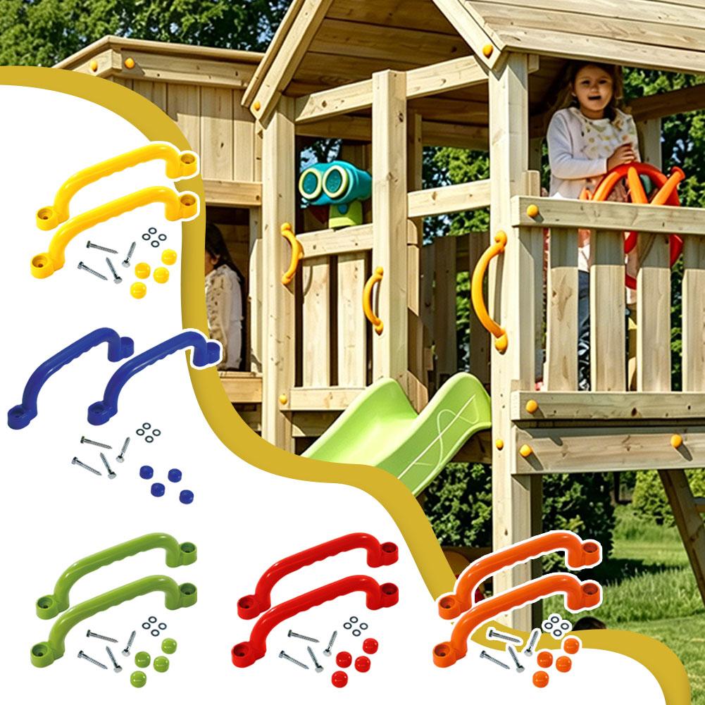 Uchwyty zabezpieczające do pla – Kids Outdoor Gym Equipment recenzja i cena