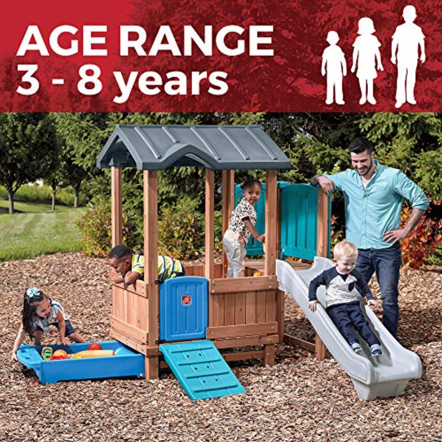 Drewniany domek do zabawy i zj – Kids Outdoor Swing And Slide recenzja i cena