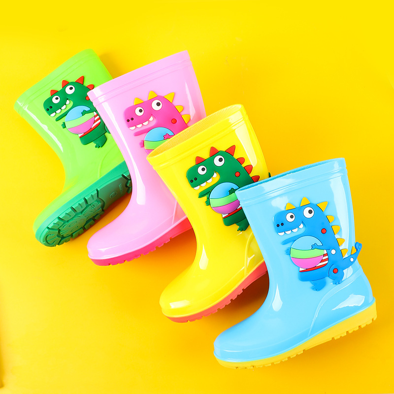Dziecięce kalosze z dinozauram – Kids Outdoor Water Play recenzja i cena