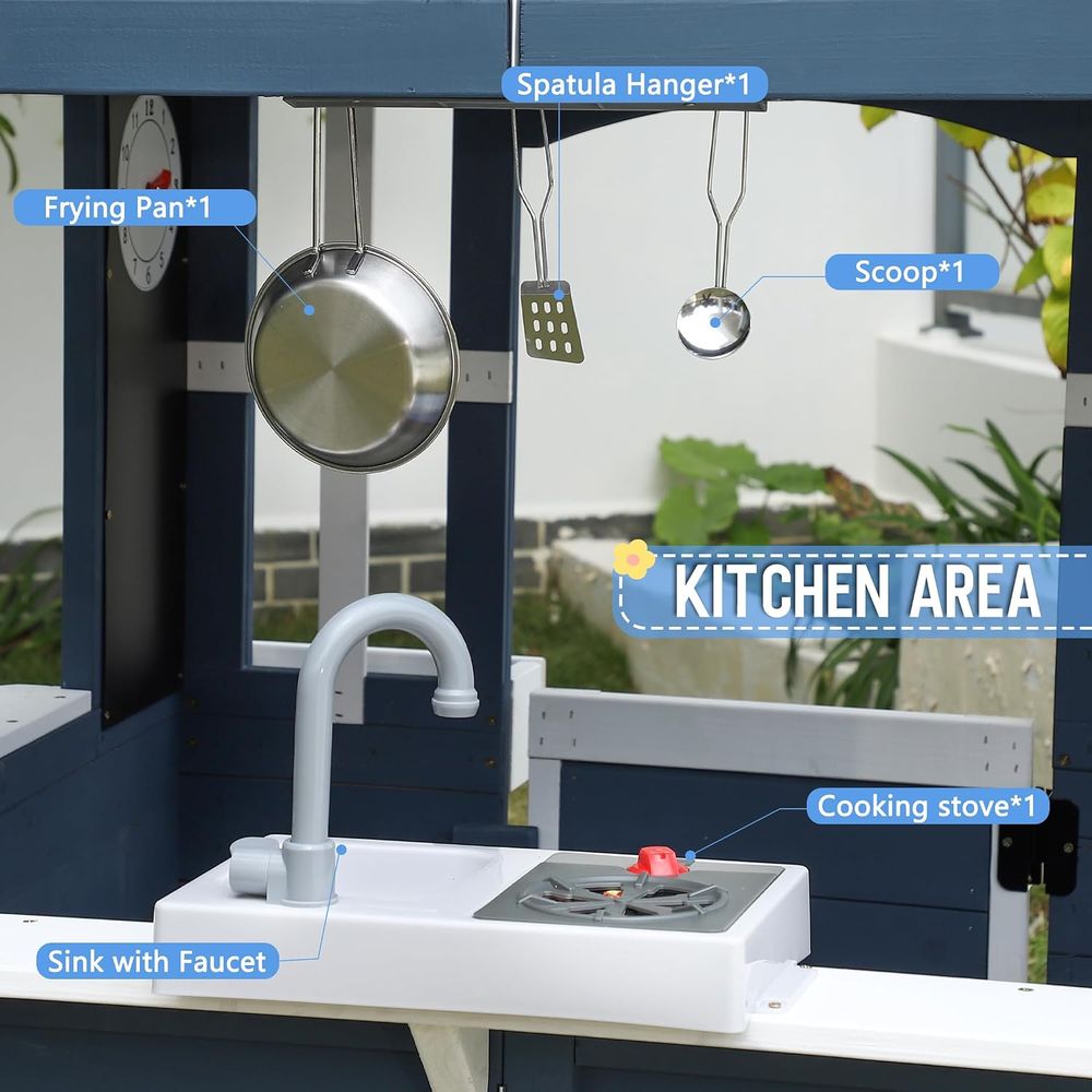Domek do zabawy na zewnątrz Je – Kids Outdoor Sink recenzja i cena