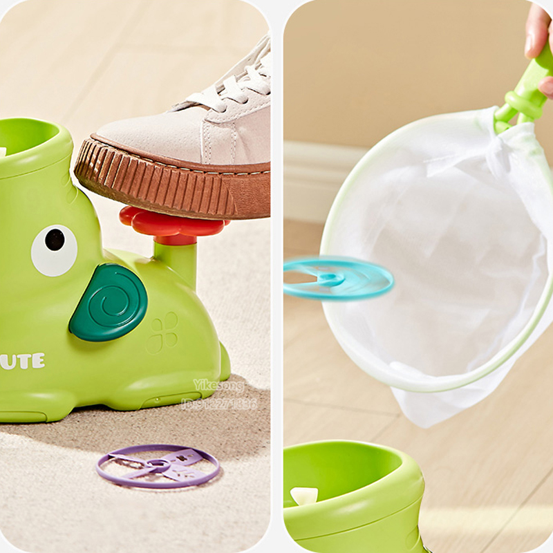 Latający dysk Wyrzutnia rakiet – Kids Outdoor Jumping Toys recenzja i cena