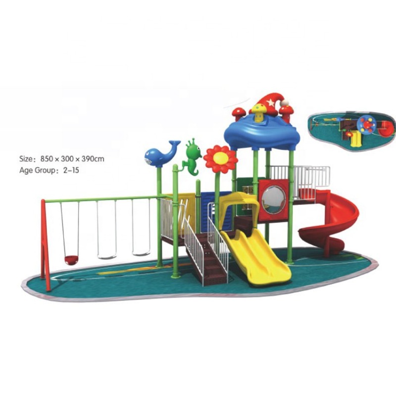Hurtowy zestaw huśtawek i zjeż – Kids Outdoor Swing And Slide recenzja i cena