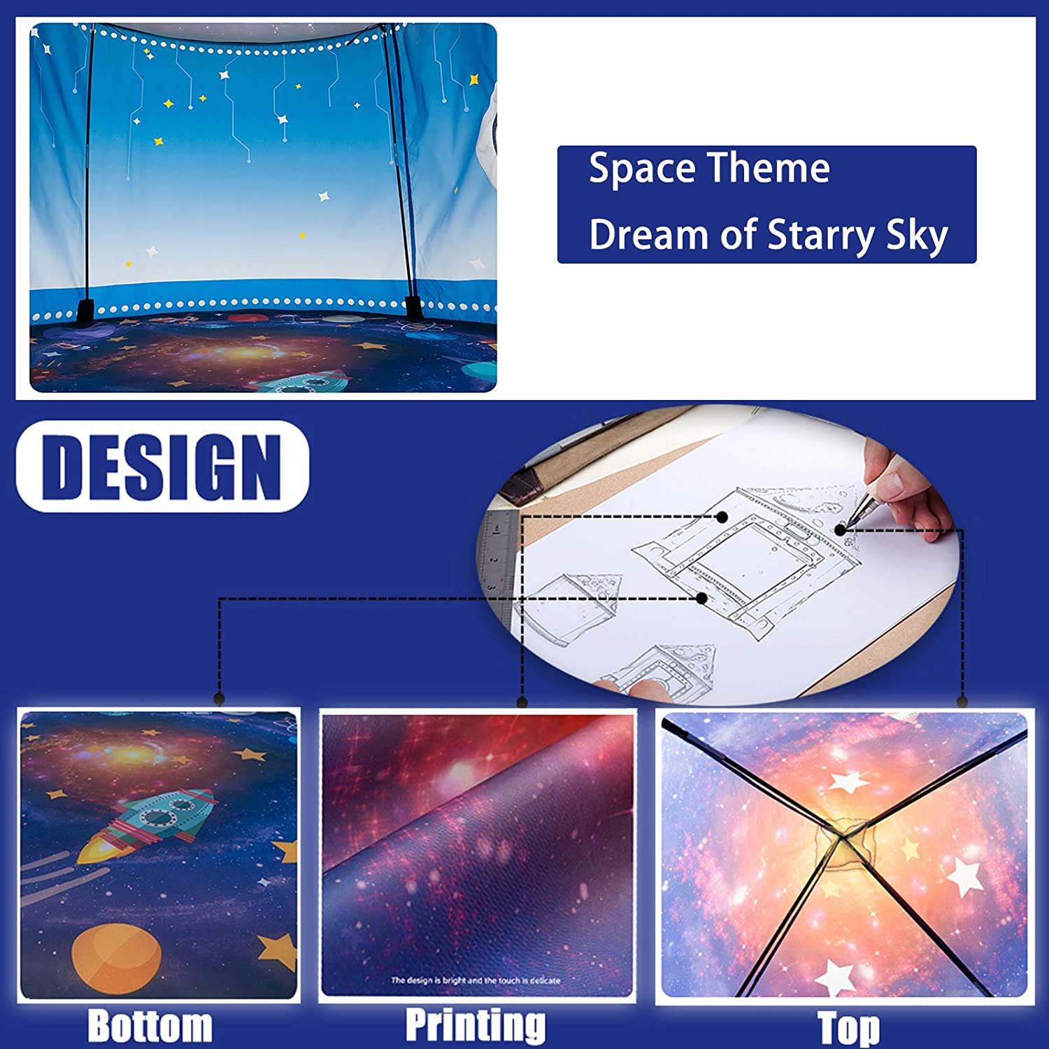 Namiot dla dzieci Rocket Ship  – Kids Outdoor Play Tent recenzja i cena