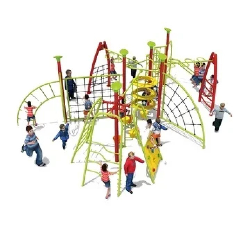Wyzwania dla dzieci, elementy  – Kids Outdoor Climbing Structure recenzja i cena
