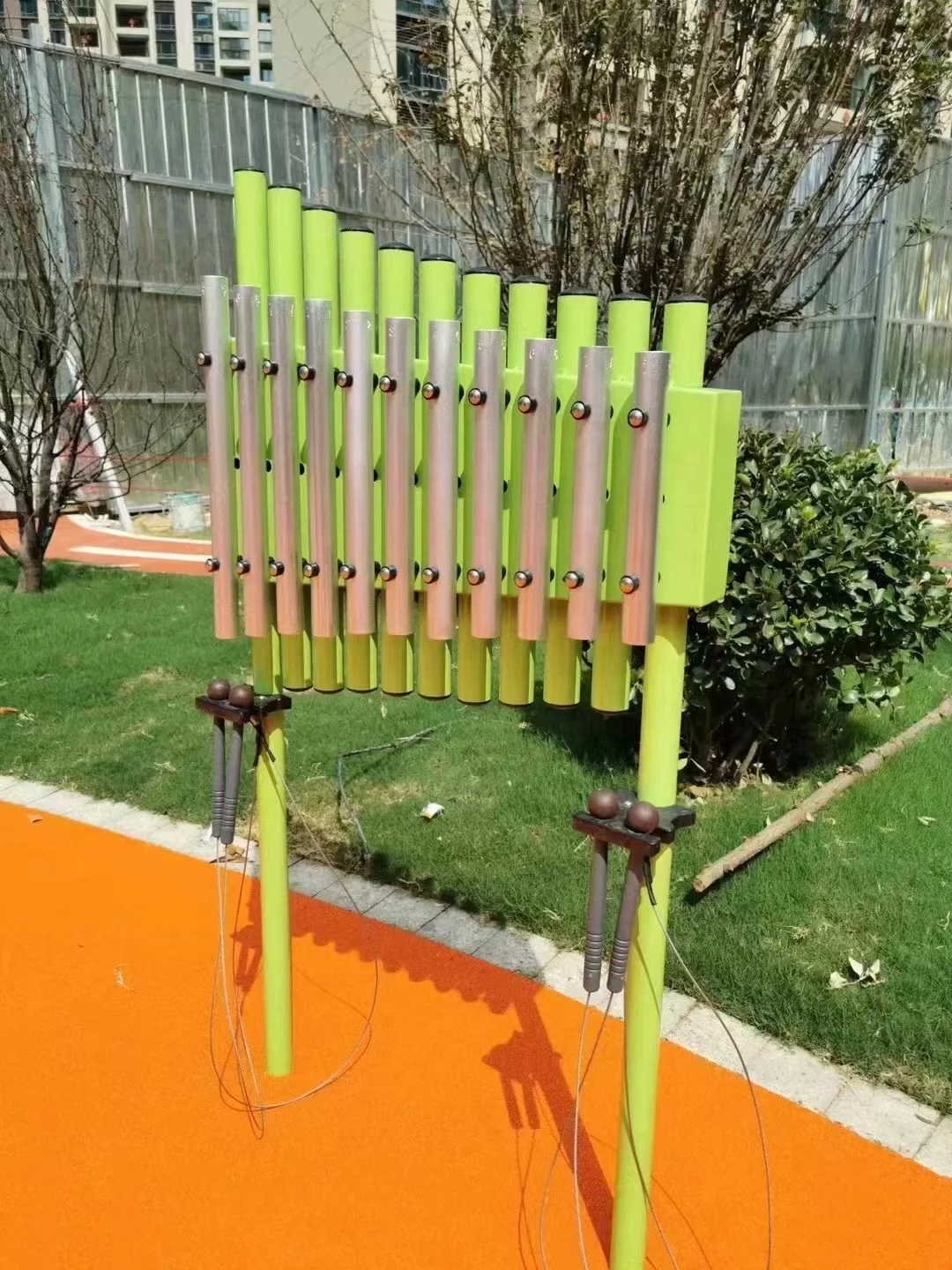 Instrumenty perkusyjne Bonhong – Kids Outdoor Xylophone recenzja i cena