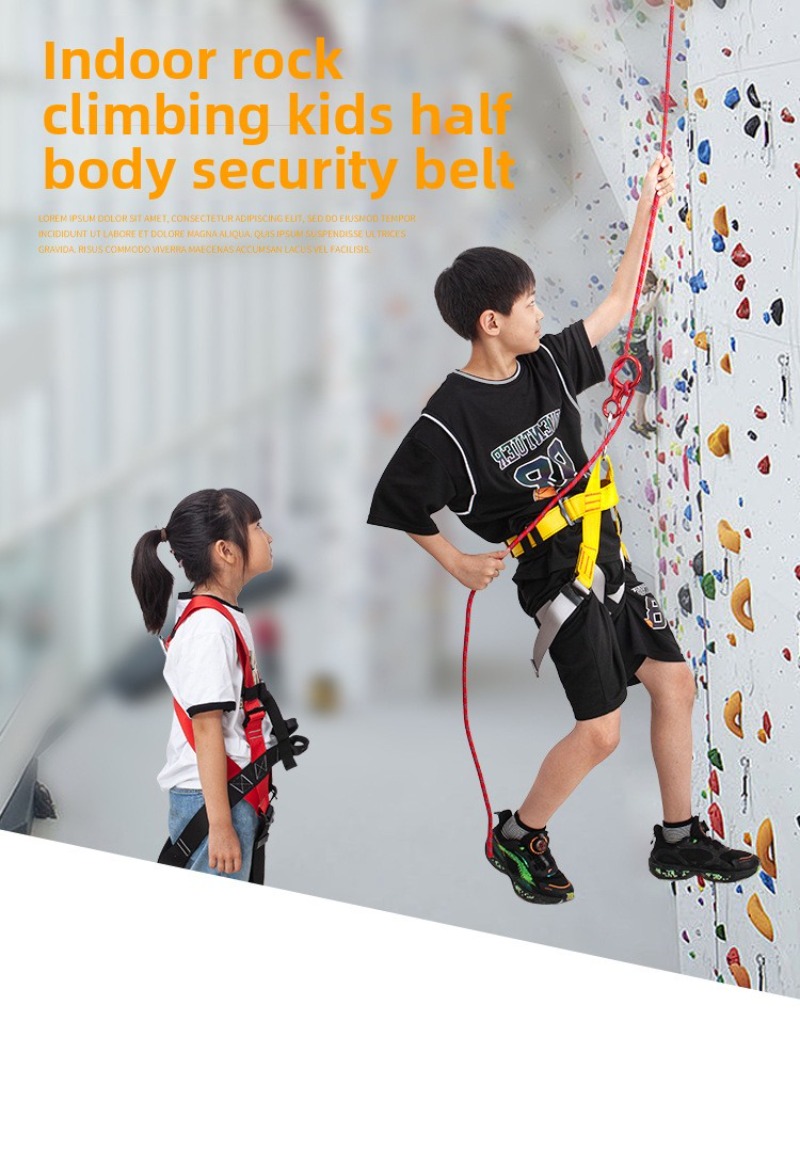 Dziecięca uprząż outdoorowa sp – Kids Outdoor Climbing Structure recenzja i cena