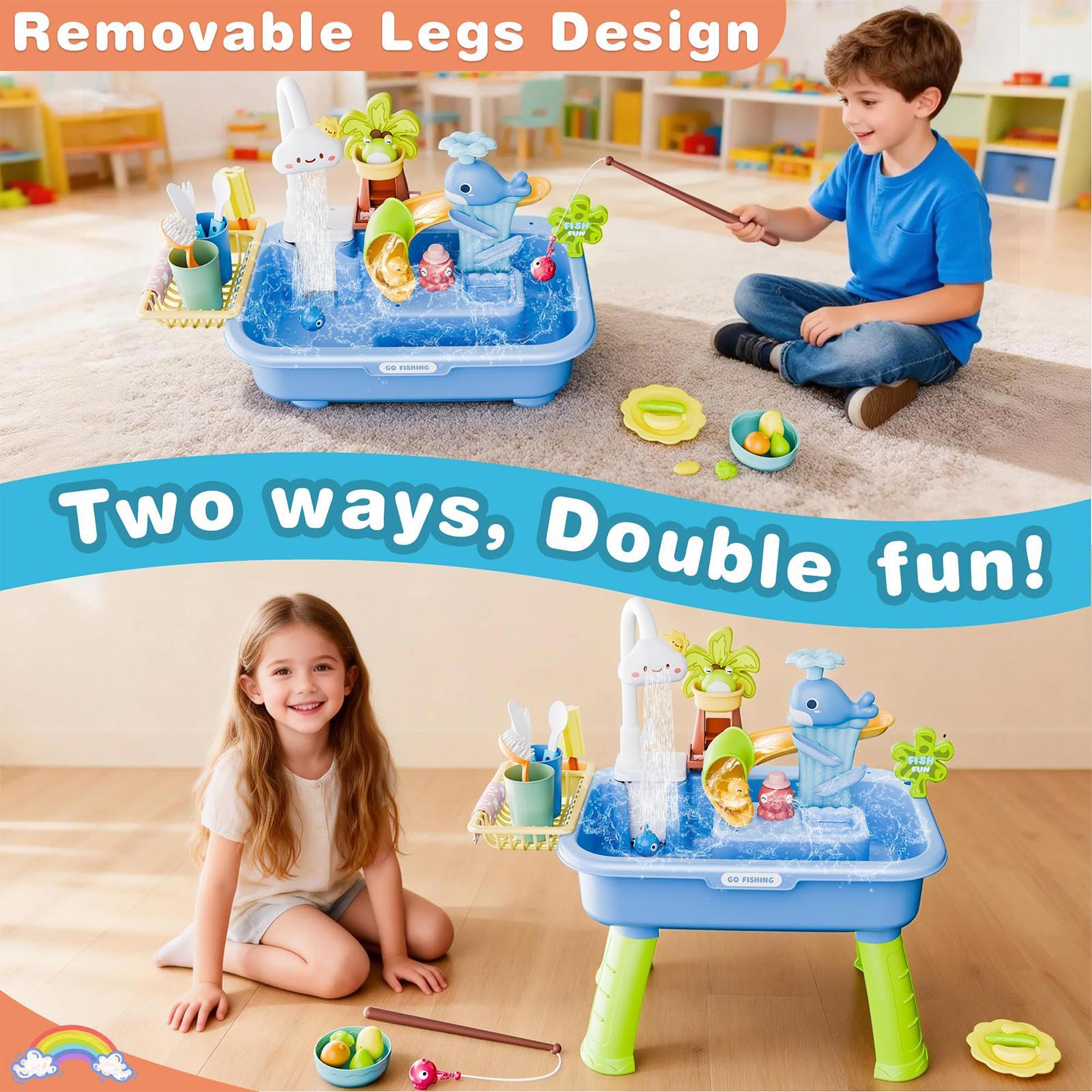 Elektryczne zabawki kuchenne d – Kids Outdoor Sink recenzja i cena