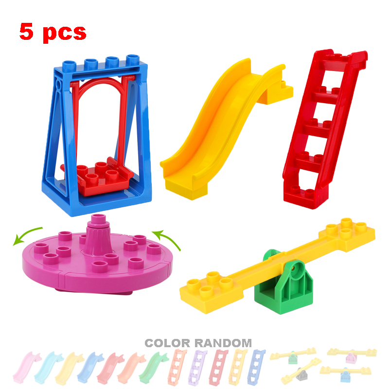 Duże klocki do budowy plac zab – Kids Outdoor Swing And Slide recenzja i cena