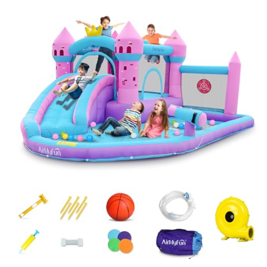 Nadmuchiwana zjeżdżalnia wodna – Kids Outdoor Bounce House recenzja i cena