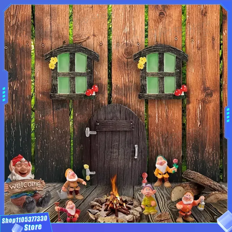 Miniaturowa rzeźba drzwi wróżk – Kids Outdoor Fairy Garden recenzja i cena
