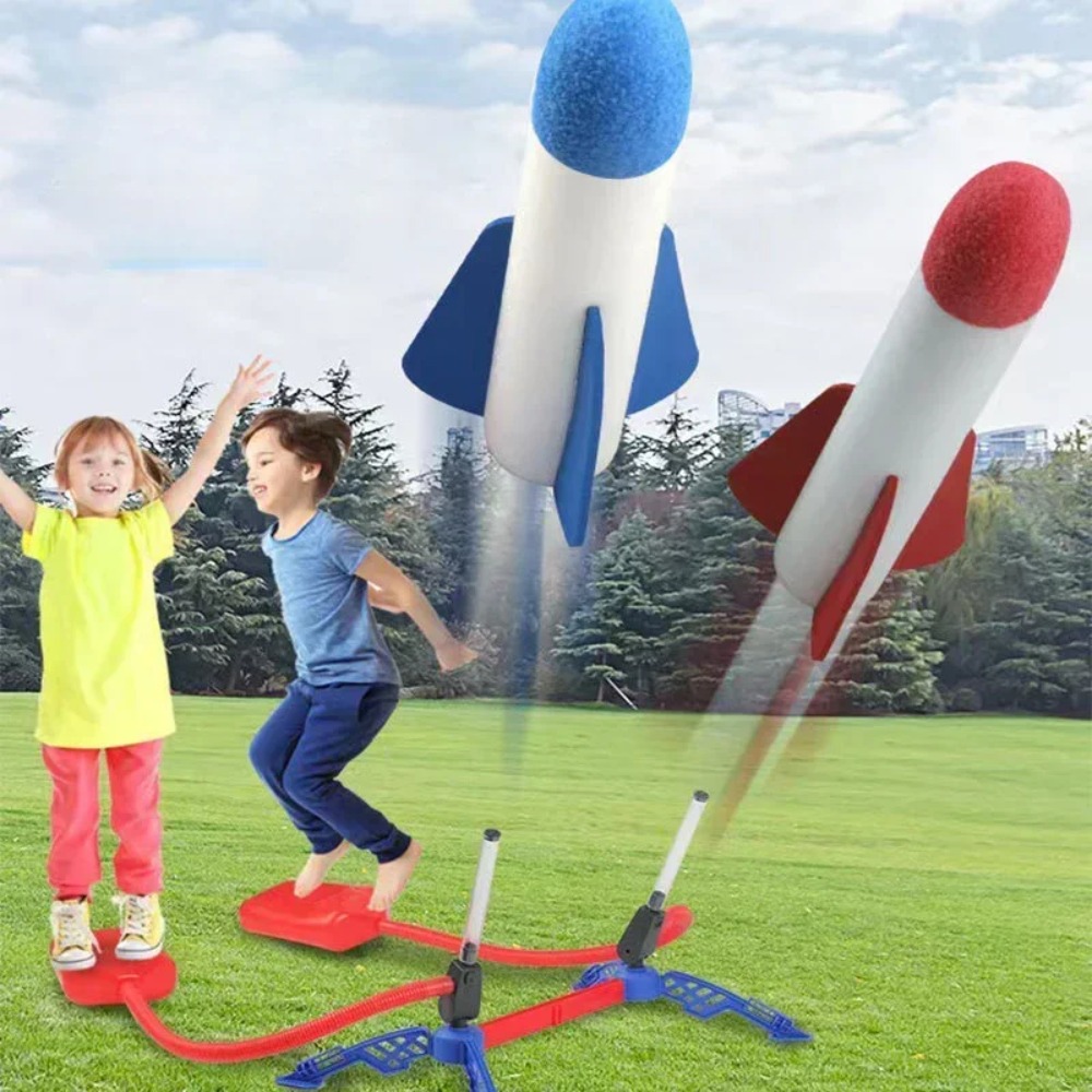 Kids Air Rocket Foot Pump Laun – Kids Outdoor Jumping Toys recenzja i cena